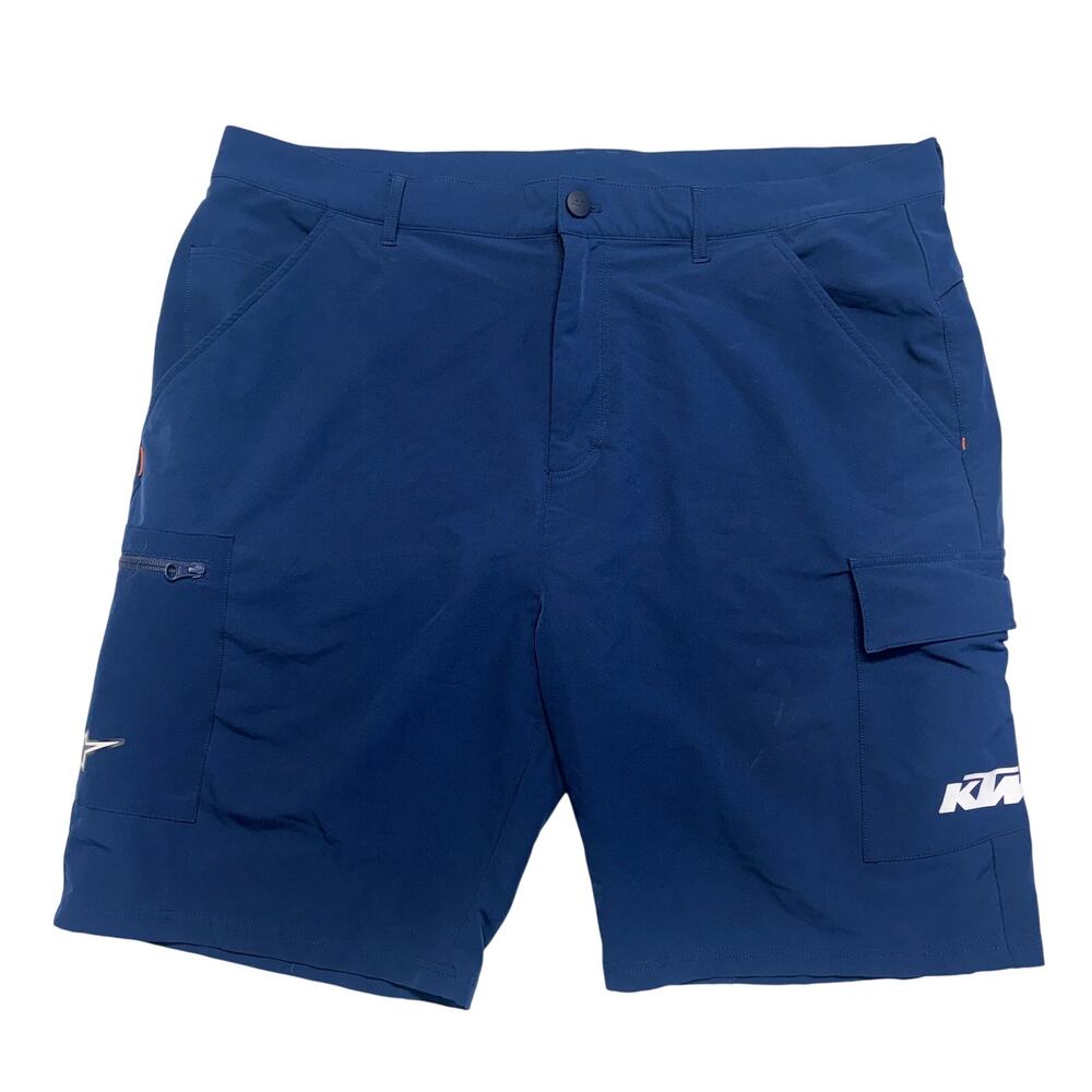 Red Bull KTM Racing Team Issued Shorts 42 Blue Mens Alpinestars Cargo Utility